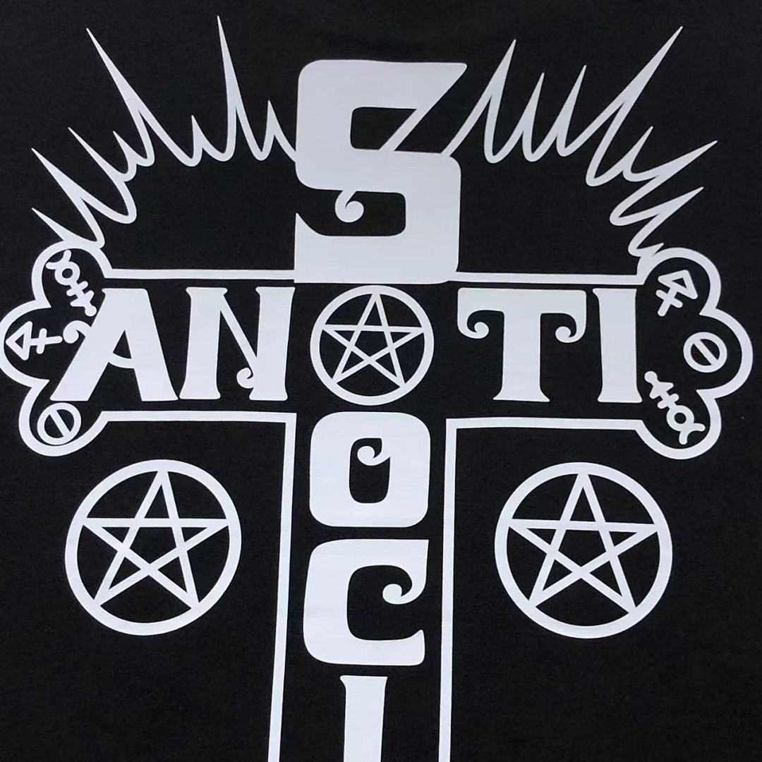 Christian Louboutin 85 ANTI SOCIAL CLUB T-SHIRT - Image 13