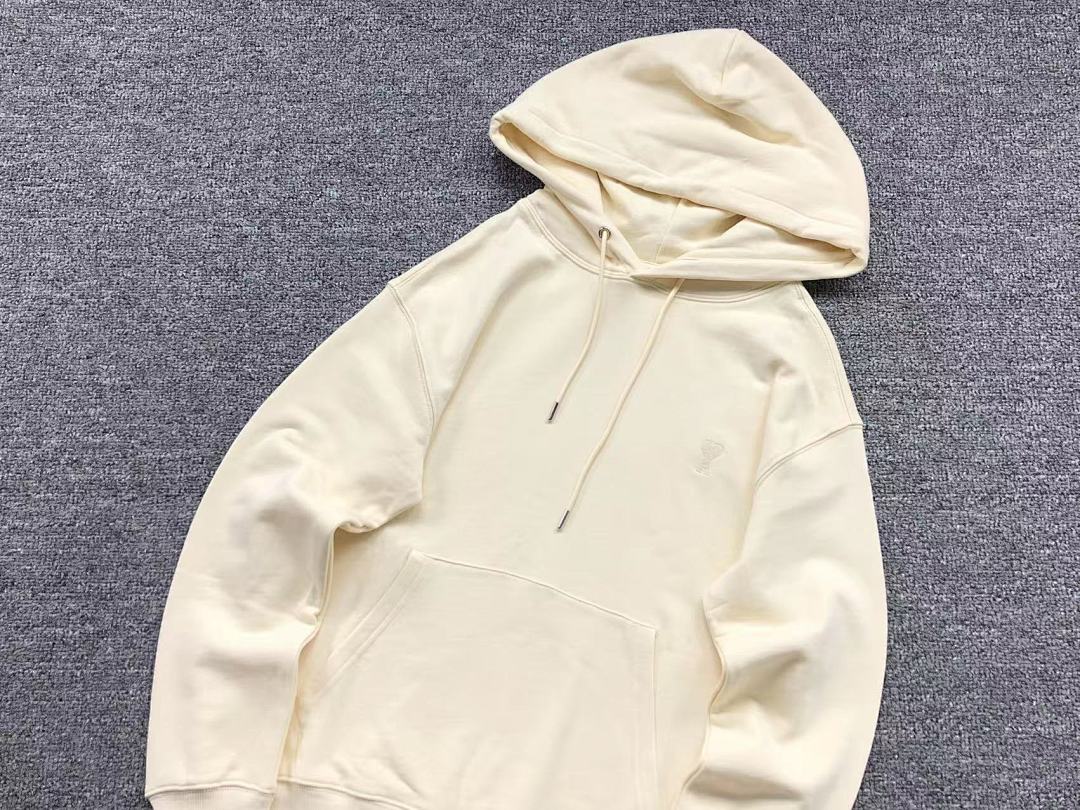 AMI 118 AMI HOODIE 57281788 (Im 170Cm 60Kg I Wear Size M In The Phot) - Image 9