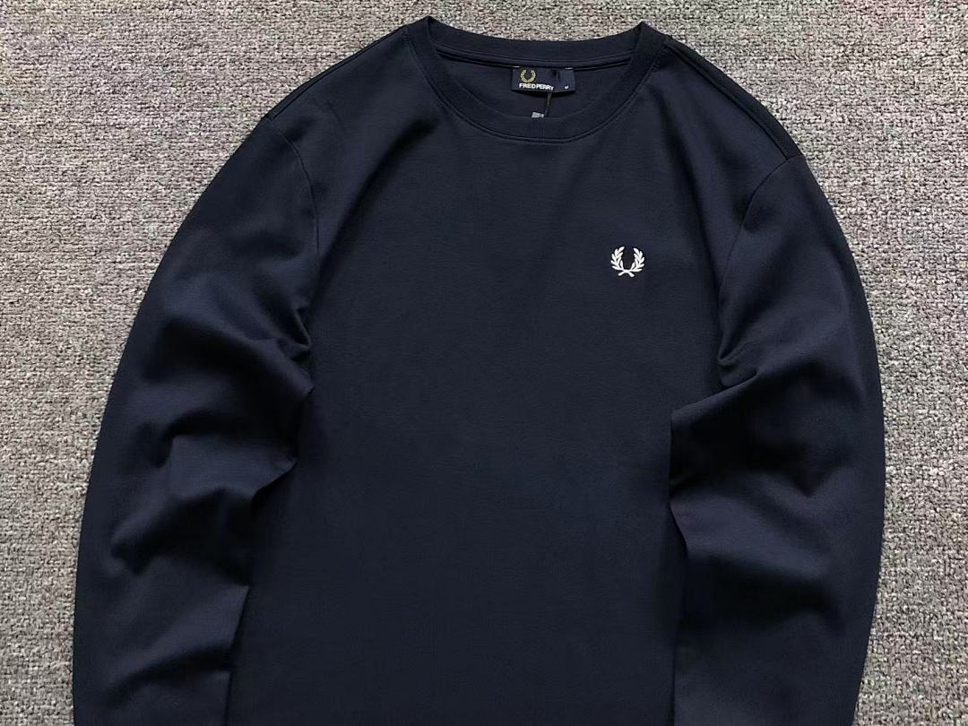 Fred Perry 98 FRED PERRY LONG SLEEVED 1109032430 (Im 170Cm 60Kg I Wear Size M In The Phot) - Image 12