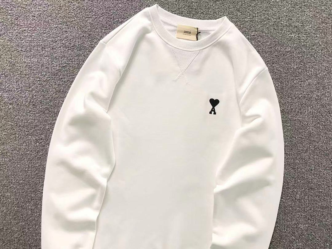 Unbranded 185 AMI HOODIE 2111140201 (Im 170Cm 60Kg I Wear Size M In The Phot) - Image 8