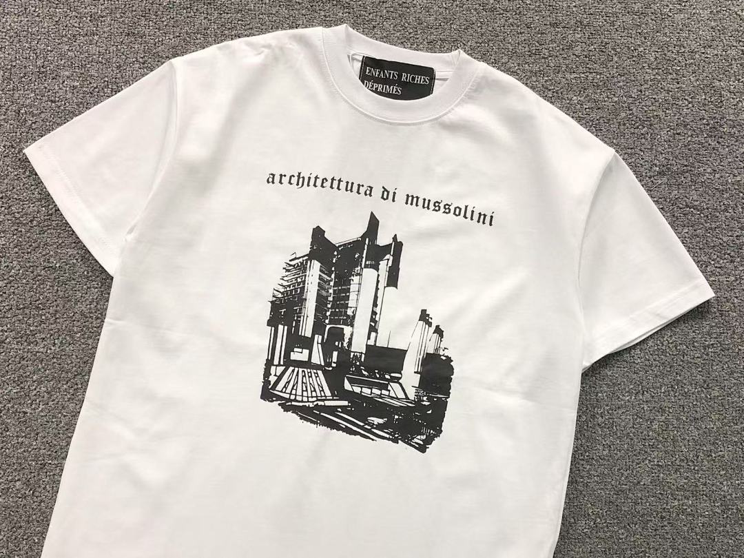 Chanel 88 ENFANTS RICHES DEPRIMES T-SHIRT 5211710162 (Im 170Cm 60Kg I Wear Size S In The Phot) - Image 7