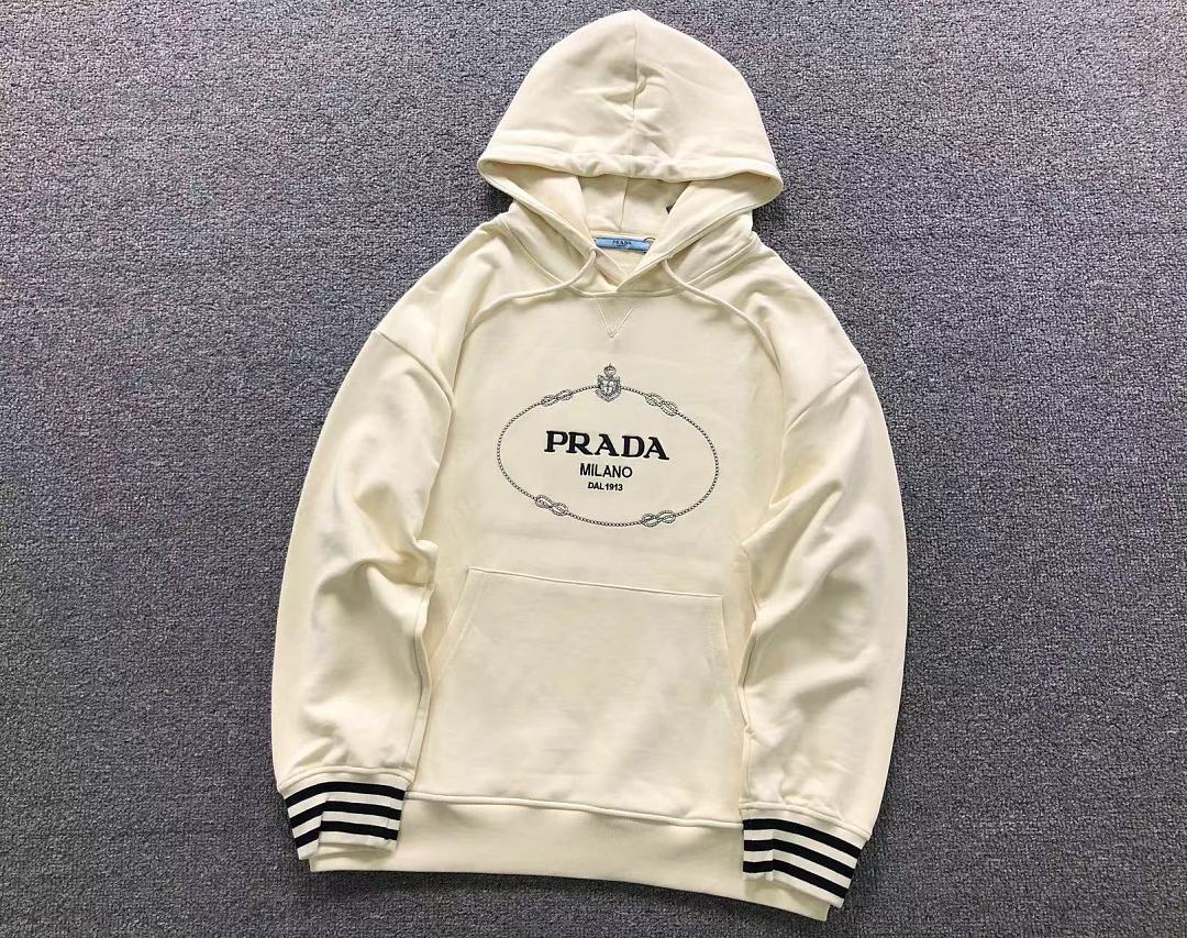 Prada 208 P⭐A⭐A HOODIE 3209070921 (Im 170Cm 60Kg I Wear Size S In The Phot) - Image 8