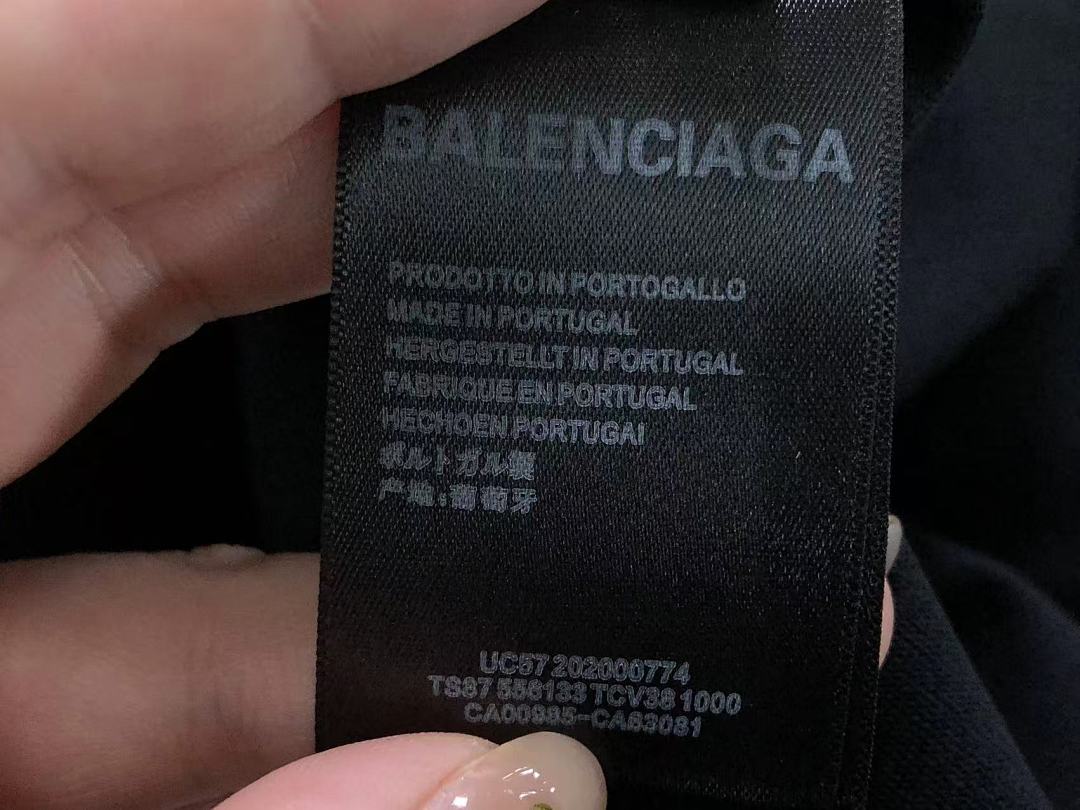 Balenciaga 118 B⭐L⭐⭐⭐IA⭐A T-SHIRT 3112311421 (Im 170Cm 60Kg I Wear Size M In The Phot) - Image 23