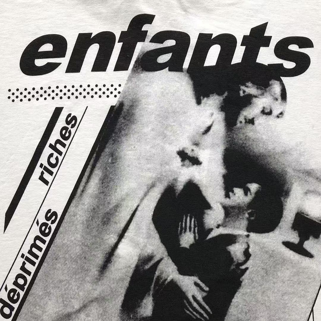 Chanel 88 ENFANTS RICHES DEPRIMES T-SHIRT 1106210999 (Im 170Cm 60Kg I Wear Size S In The Phot) - Image 9