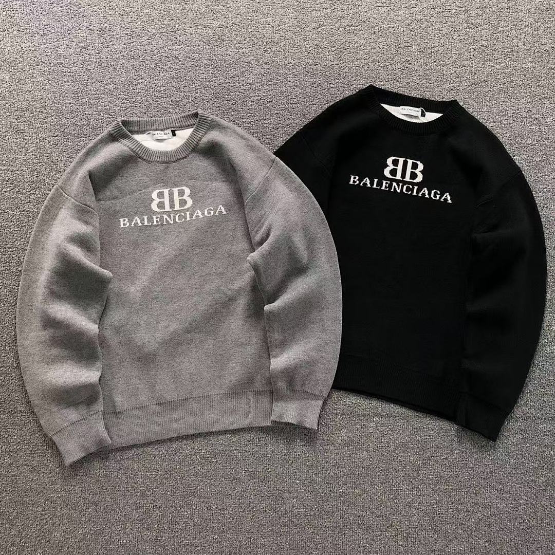 Balenciaga 158 B⭐L⭐⭐⭐IA⭐A SWEATER 41082812146 (Im 170Cm 60Kg I Wear Size L In The Phot)