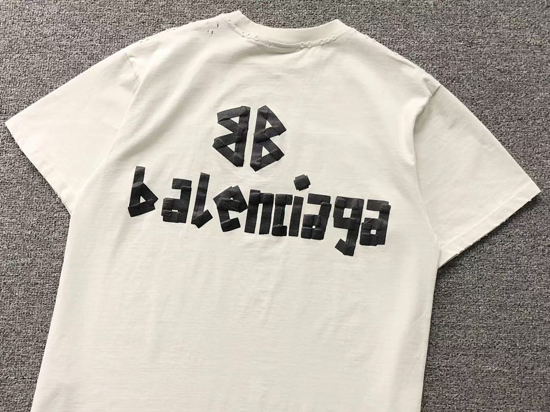 Balenciaga 138 B⭐L⭐⭐⭐IA⭐A T-SHIRT 41060602077 (Im 170Cm 60Kg I Wear Size XS In The Phot) - Image 15
