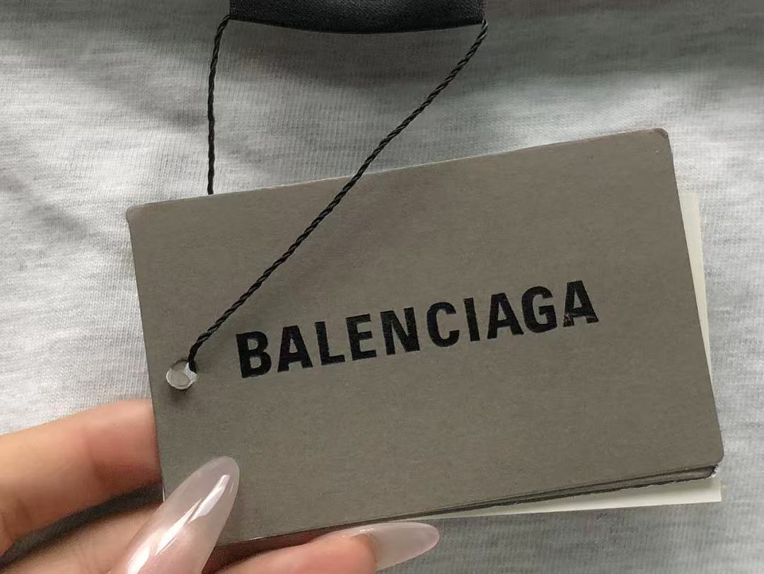 Balenciaga 125 B⭐L⭐⭐⭐IA⭐A T-SHIRT 42042409163 (Im 170Cm 60Kg I Wear Size XS In The Phot) - Image 12