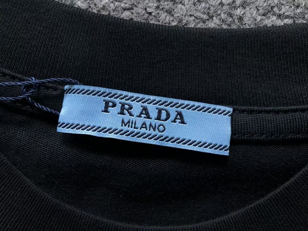 Prada 118 P⭐A⭐A T-SHIRT 5212410147 (Im 170Cm 60Kg I Wear Size M In The Phot) - Image 27