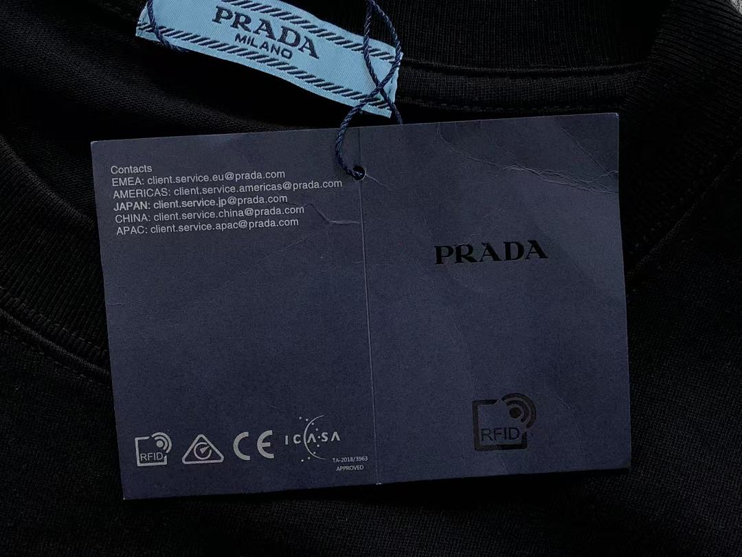 Prada 115 P⭐A⭐A T-SHIRT 1106133860 (Im 170Cm 60Kg I Wear Size S In The Phot) - Image 19