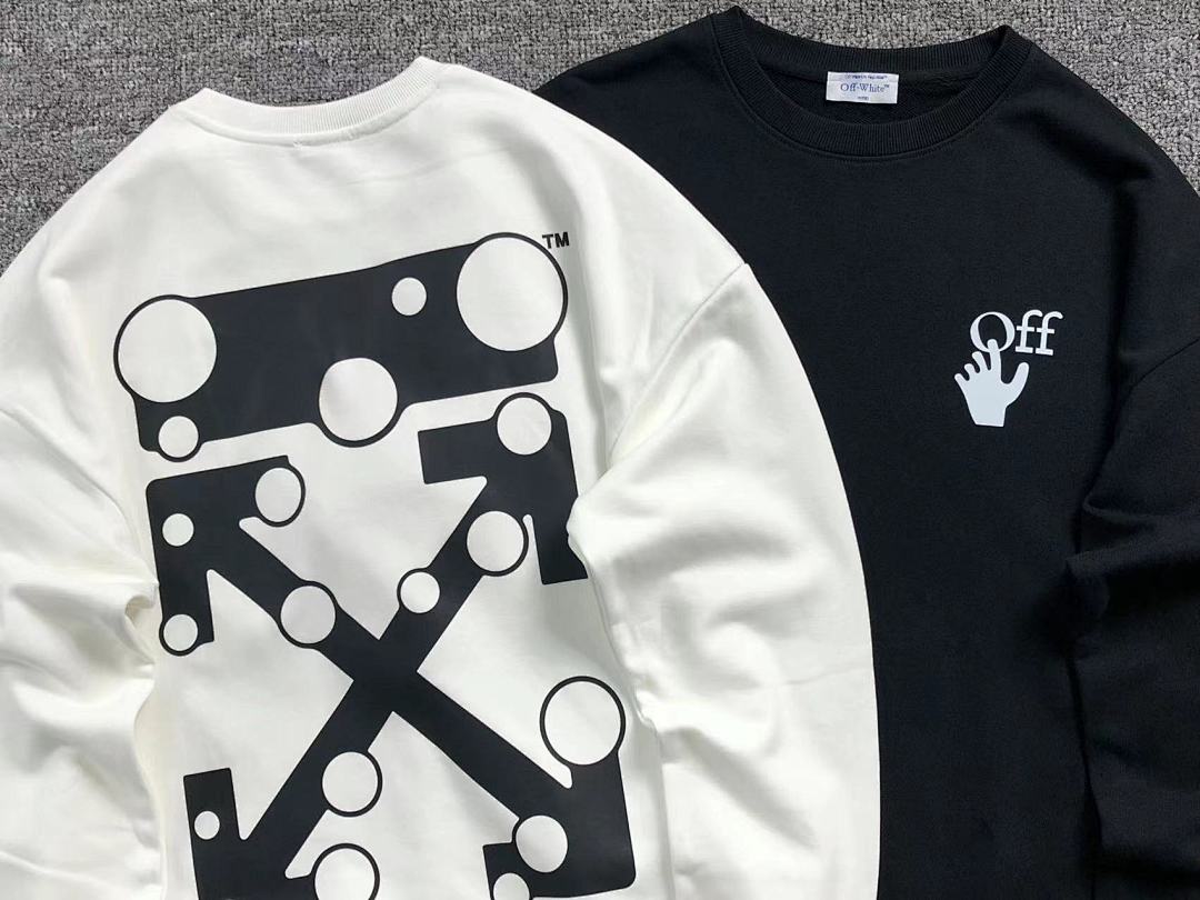 Off-White 136 OFF-WHITE (WHITE HOODIE) - Image 4