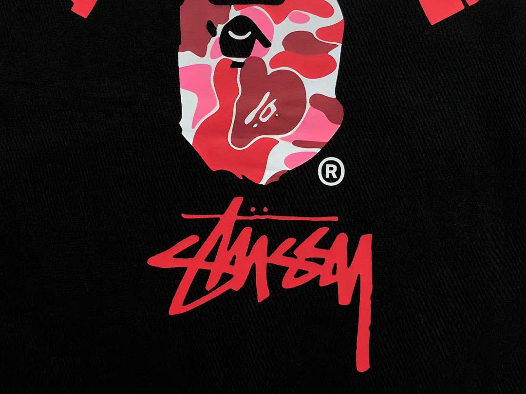 Bape 88 BAPE STUSSY T-SHIRT 3112050321 (Im 170Cm 60Kg I Wear Size M In The Phot) - Image 15