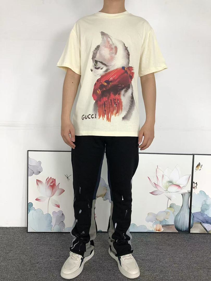 Gucci 85 G⭐C⭐I T-SHIRT 5050815101 (Im 170Cm 60Kg I Wear Size S In The Phot) - Image 3