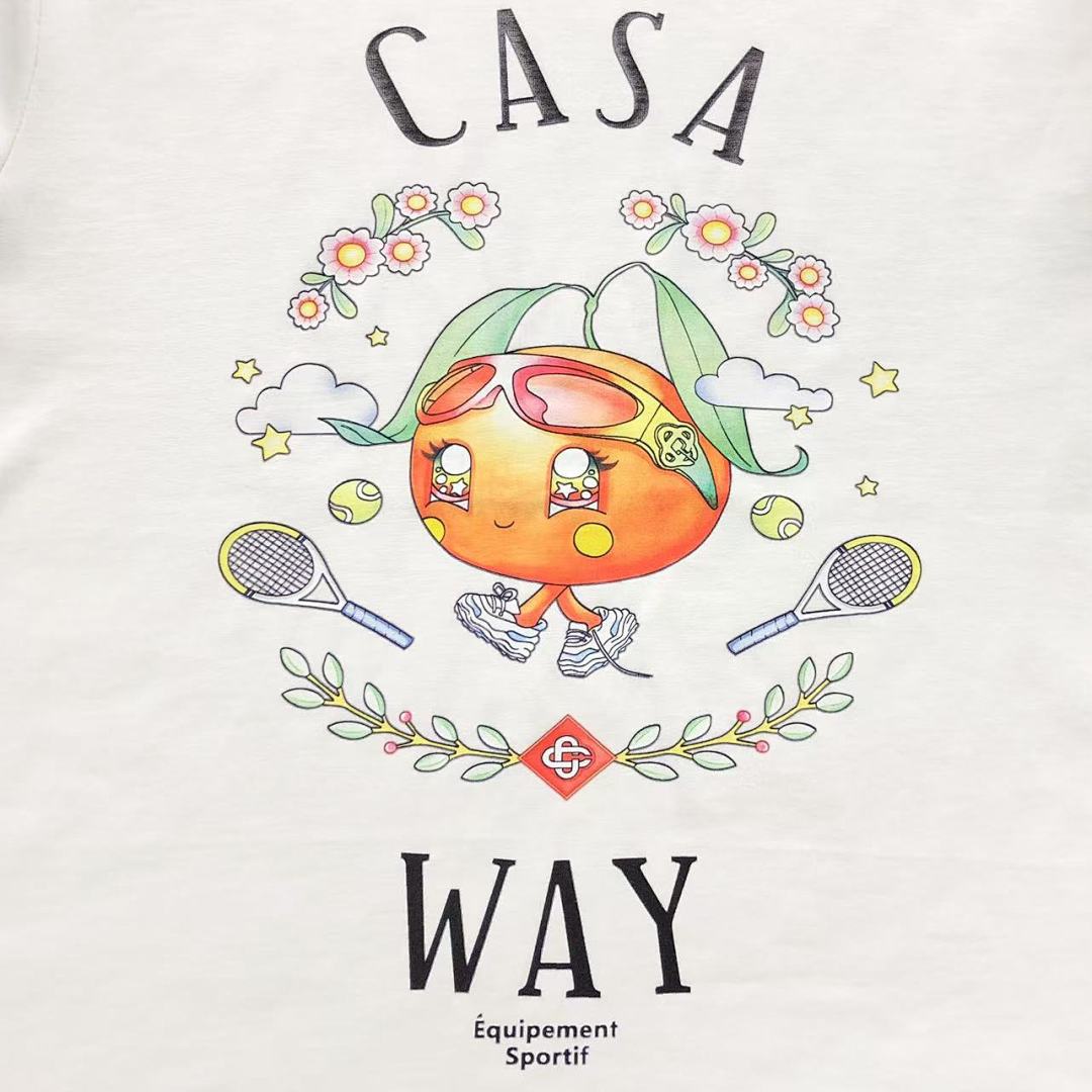 Casablanca 85 CASABLANCA T-SHIRT 1108090932 (Im 170Cm 60Kg I Wear Size M In The Phot) - Image 9