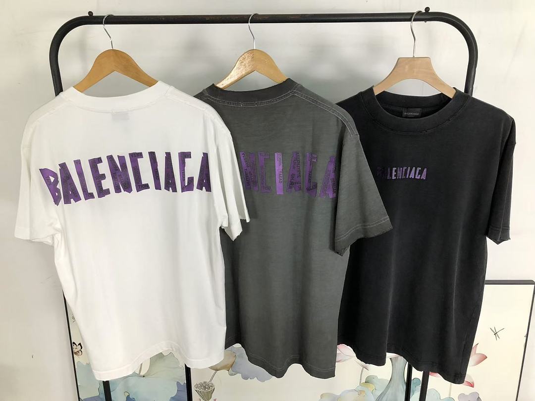 Balenciaga 128 B⭐L⭐⭐⭐IA⭐A T-SHIRT 3205070521 (Im 170Cm 60Kg I Wear Size L In The Phot) - Image 27