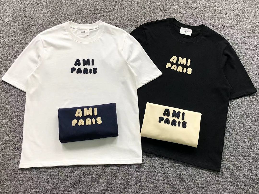 AMI 85 AMI T-SHIRT 504080488 (Im 170Cm 60Kg I Wear Size S In The Phot) - Image 5