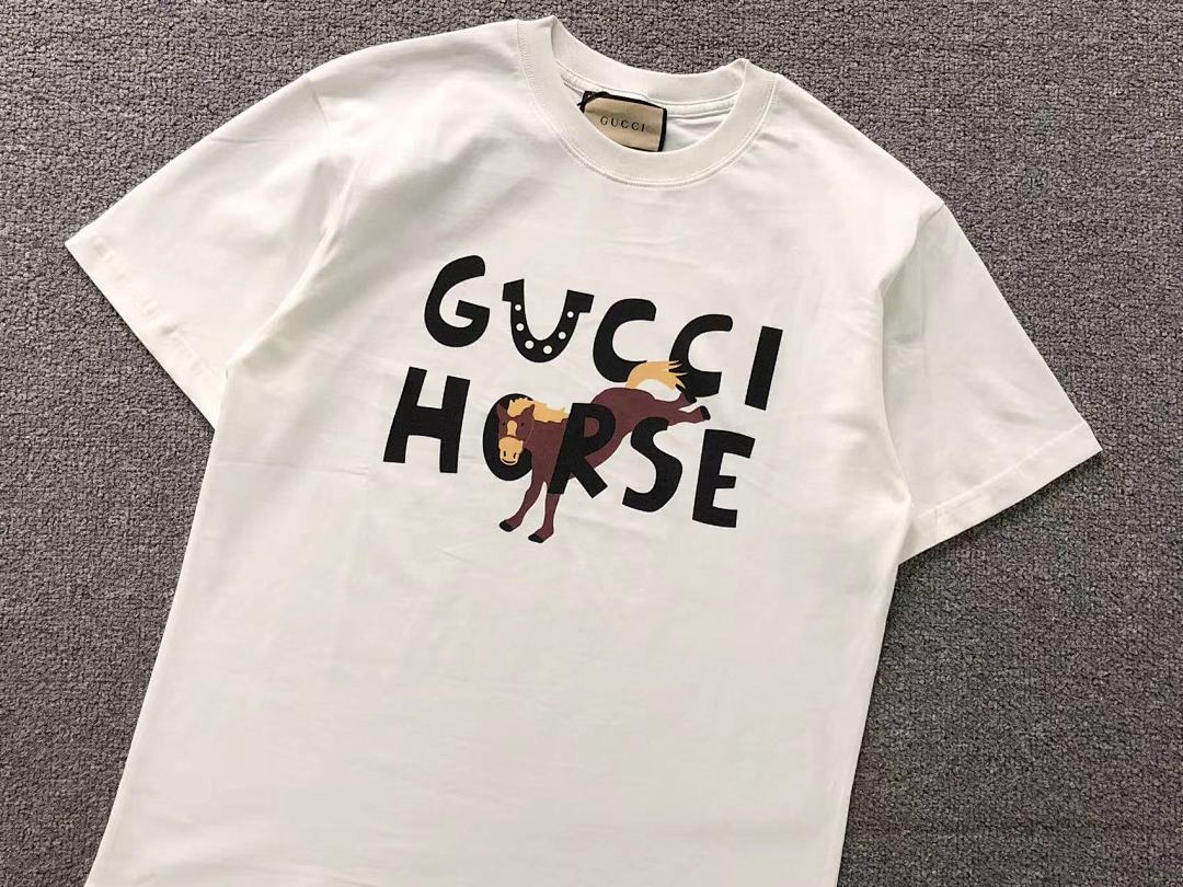 Gucci 85 G⭐C⭐I T-SHIRT 5231977101 (Im 170Cm 60Kg I Wear Size S In The Phot) - Image 7