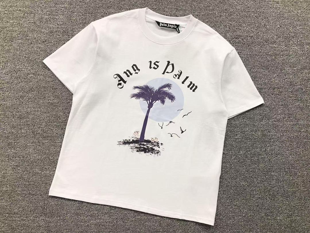 Palm Angels 78 PALM ANGELS T-SHIRT 41070126121 (Im 170Cm 60Kg I Wear Size S In The Phot) - Image 7