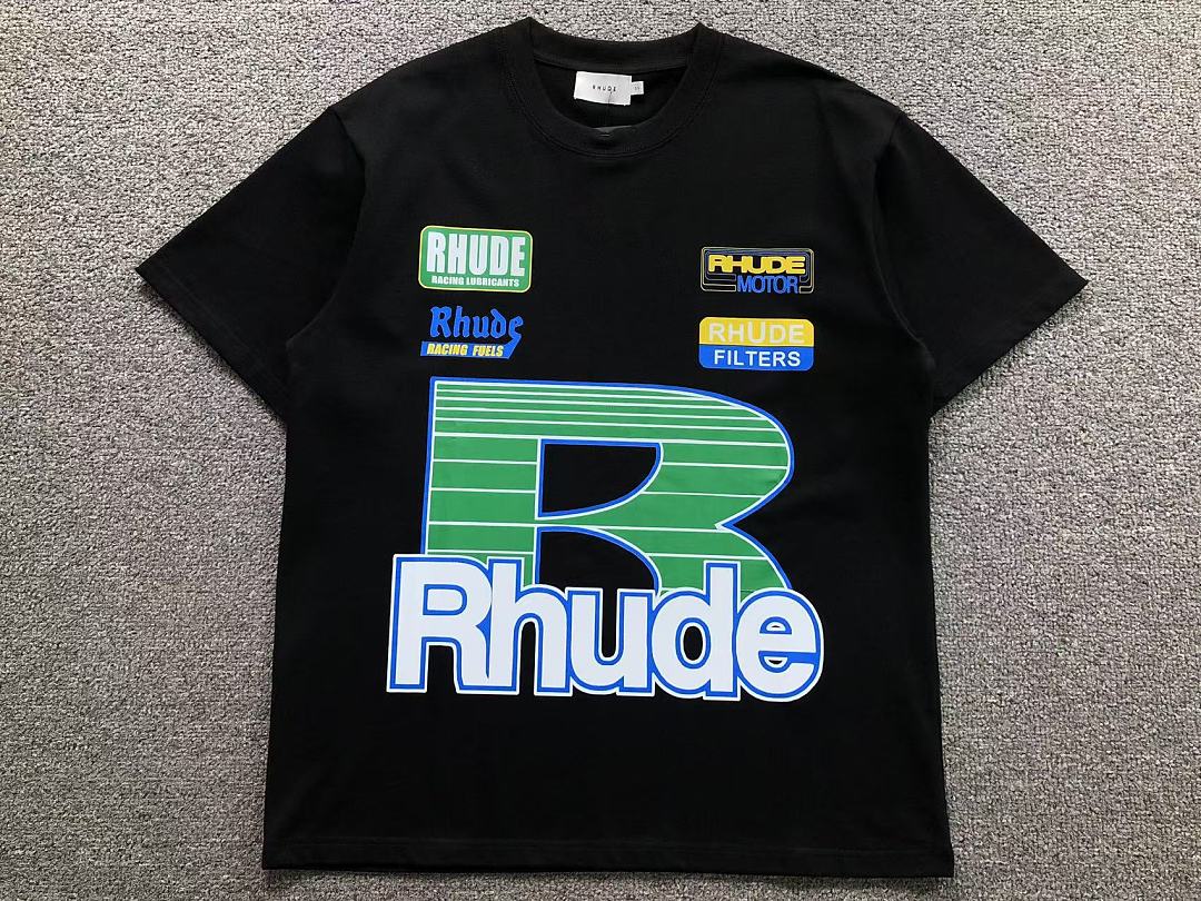 Rhude 95 RHUDE T-SHIRT 3204230521 (Im 170Cm 60Kg I Wear Size S In The Phot) - Image 7