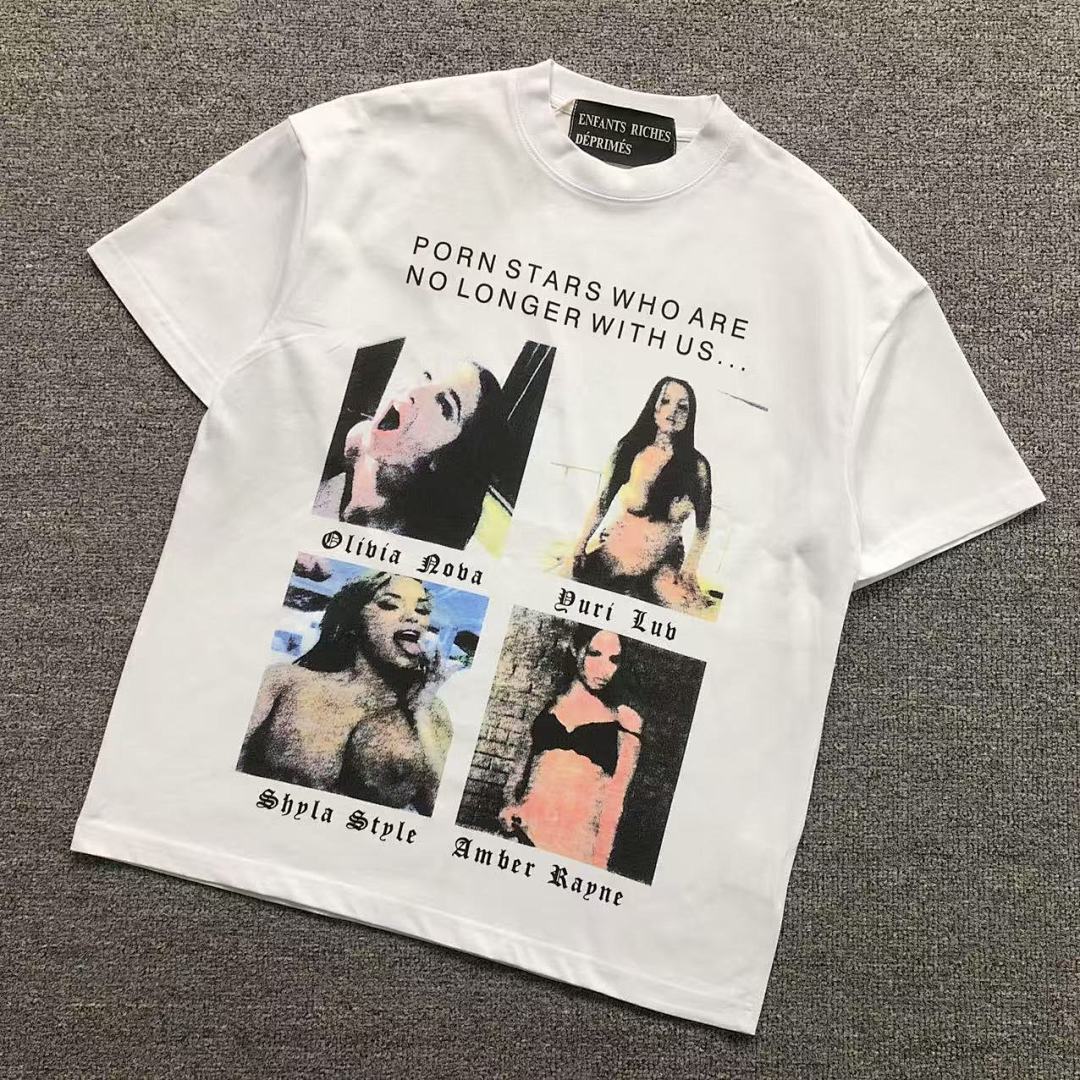 Chanel 88 ENFANTS RICHES DEPRIMES T-SHIRT 5232108162 (Im 170Cm 60Kg I Wear Size S In The Phot)