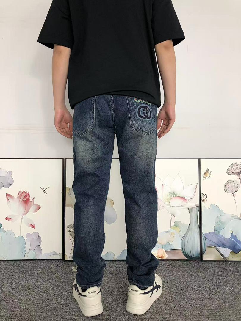 Gucci 225 G⭐C⭐I TROUSERS 1106070905 (Im 170Cm 60Kg I Wear Size 32In The Phot) - Image 4