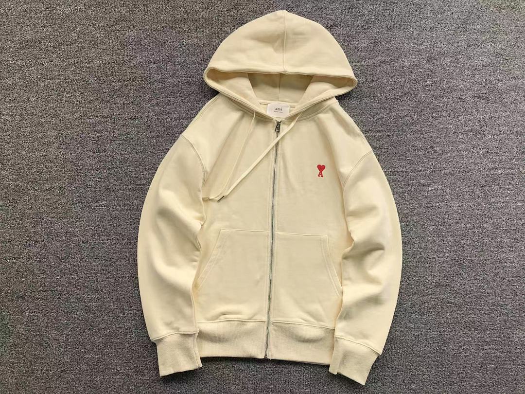 AMI 125 AMI HOODIE 57281088 (Im 170Cm 60Kg I Wear Size M In The Phot) - Image 9