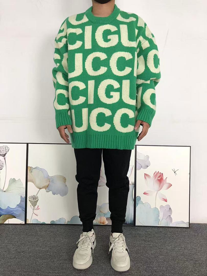 Gucci 168 G⭐C⭐I SWEATER 41101115146 (Im 170Cm 60Kg I Wear Size 2XL In The Phot) - Image 3