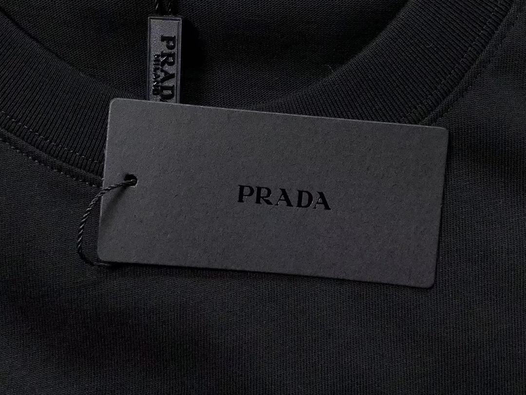 Prada 118 P⭐A⭐A T-SHIRT 11122008137 (Im 170Cm 55Kg I Wear Size M In The Phot) - Image 21