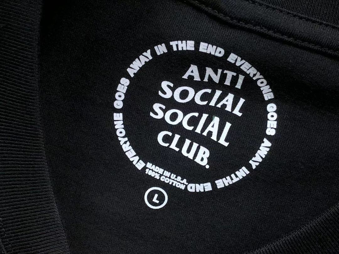 Christian Louboutin 85 ANTI SOCIAL CLUB T-SHIRT 3109021402 (Im 170Cm 60Kg I Wear Size L In The Phot) - Image 26
