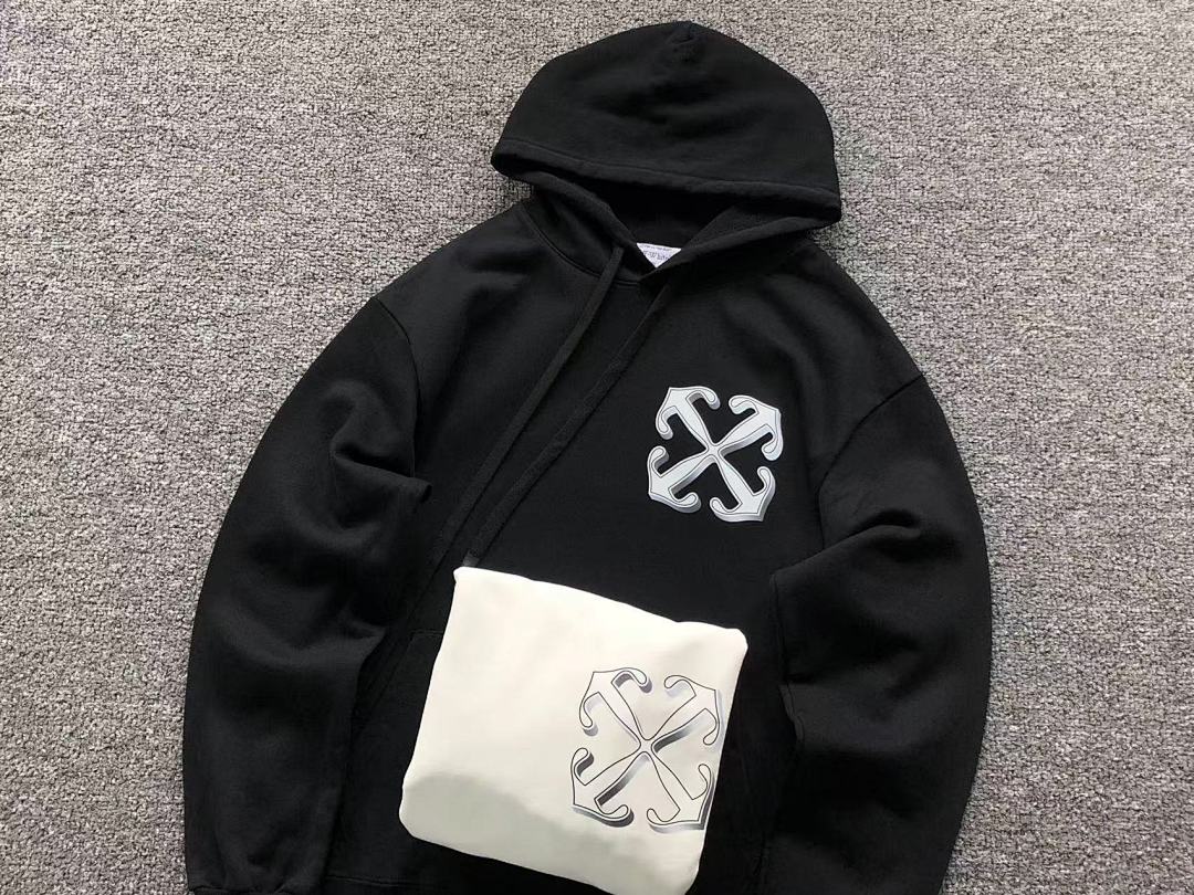 Off-White 158 OFF-WHITE HOODIE 3107101417 (Im 170Cm 60Kg I Wear Size S In The Phot) - Image 17