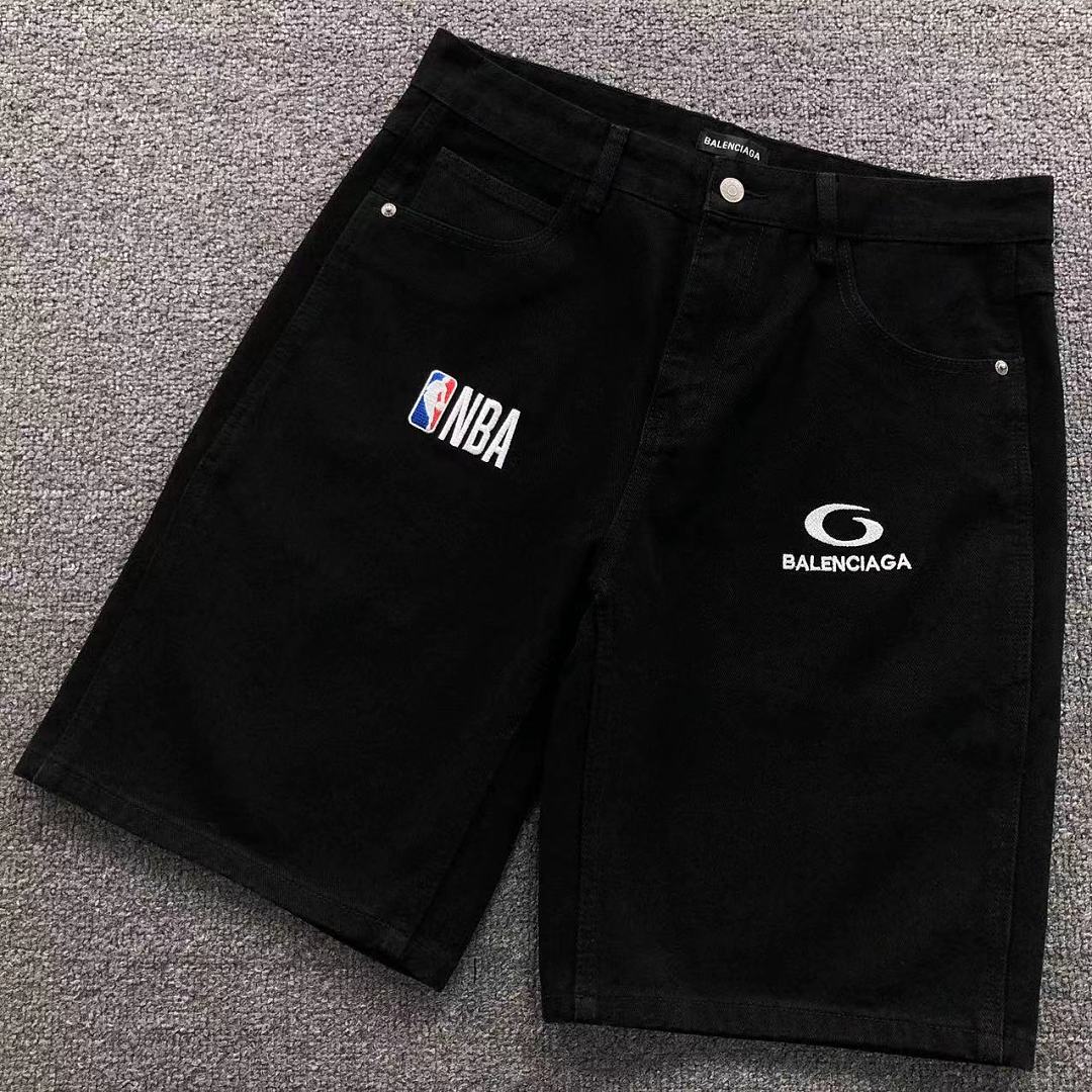 Balenciaga 185 B⭐L⭐⭐⭐IA⭐A NBA BASKETBALL SHORTS 127111017 (Im 170Cm 60Kg I Wear Size L In The Phot)