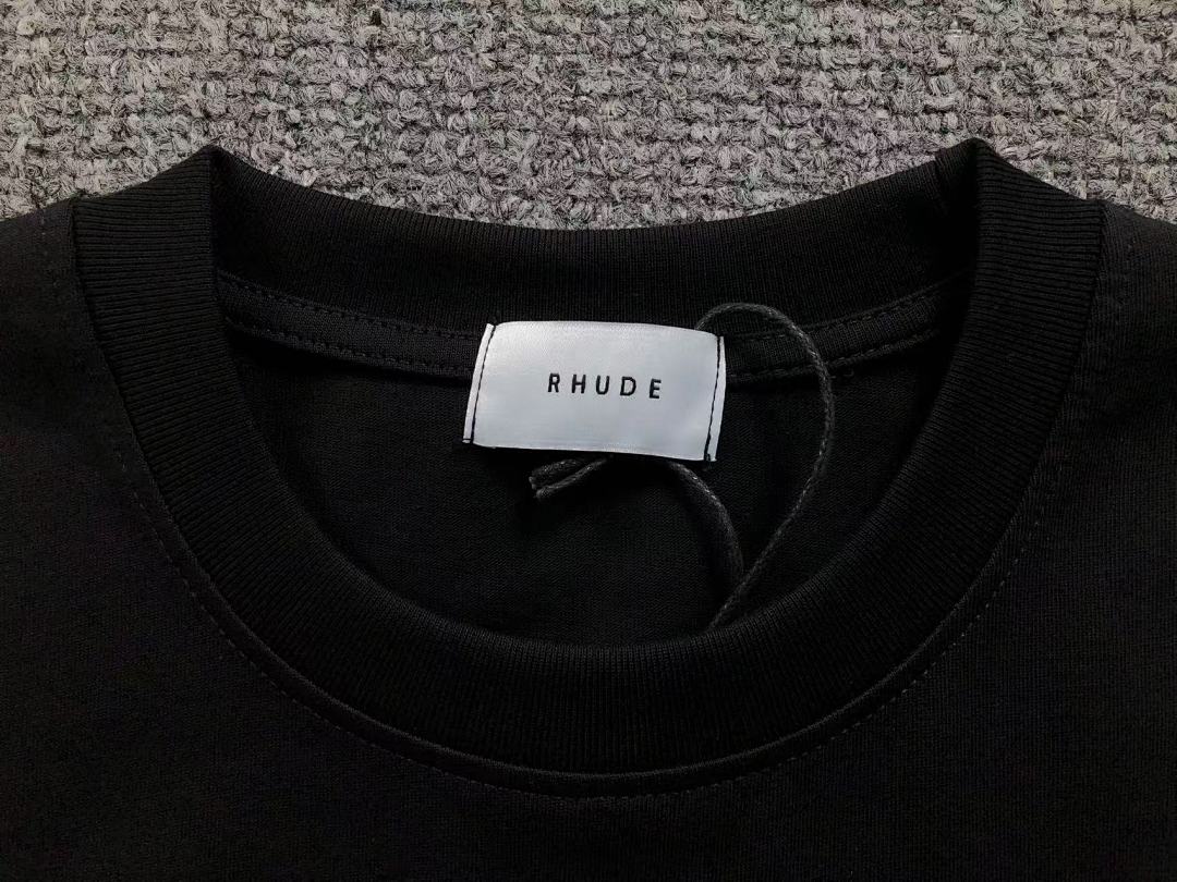 Rhude 105 RHUDE T-SHIRT 412192117 (Im 170Cm 57Kg I Wear Size In M The Phot) - Image 21