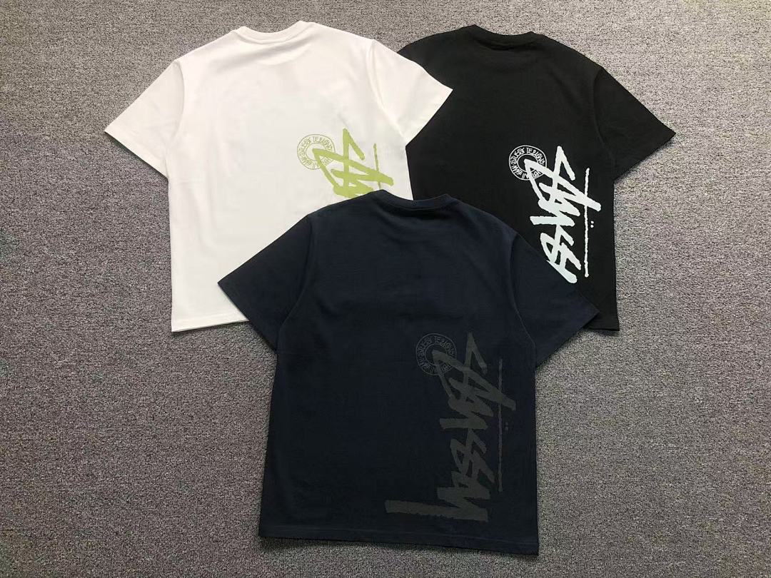 Stussy 108 STUSSY T-SHIRT 2201233911 (Im 170Cm 60Kg I Wear Size M In The Phot) - Image 5