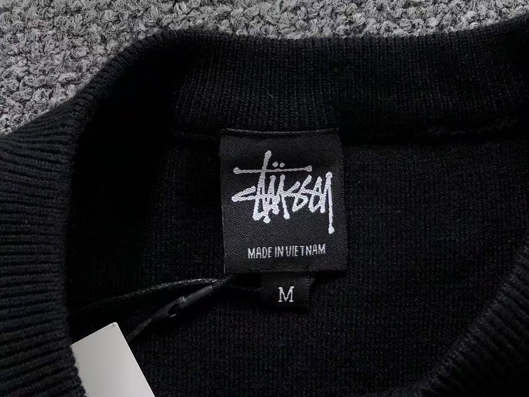 Stussy 138 STUSSY SWEATER 3112171220 (Im 170Cm 60Kg I Wear Size M In The Phot) - Image 13