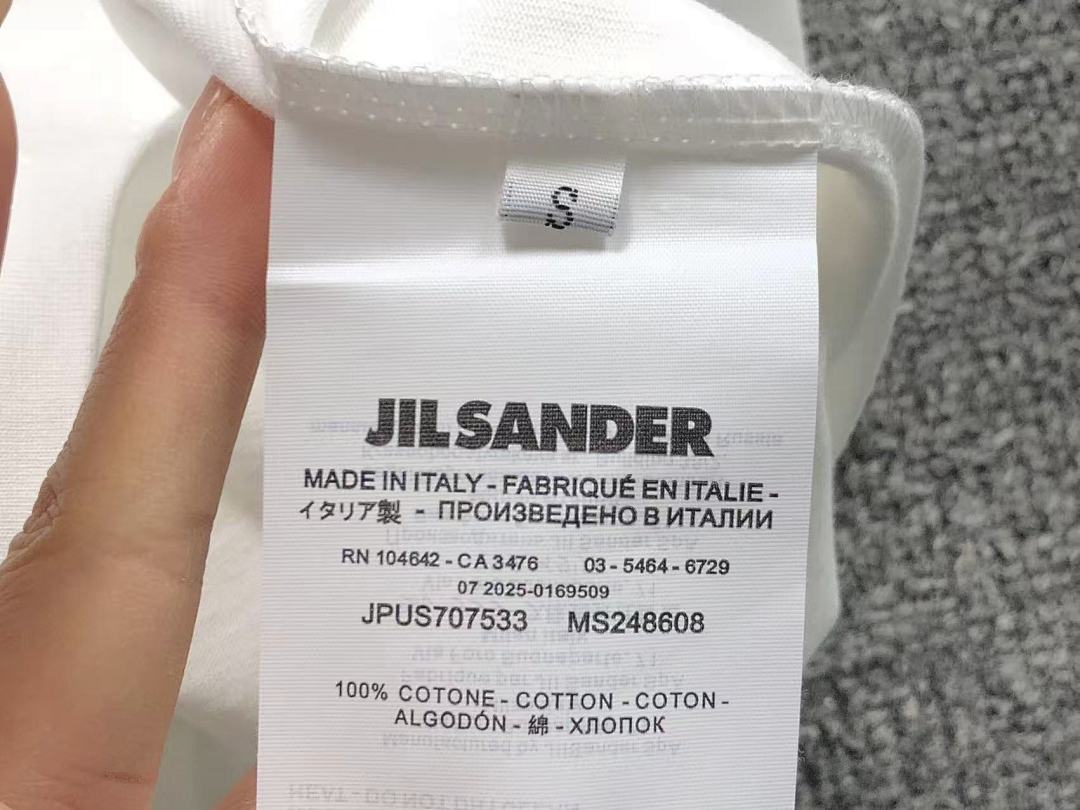 Jil Sander 108 JIL SANDER T-SHIRT 3201260321 (Im 170Cm 60Kg I Wear Size S In The Phot) - Image 13