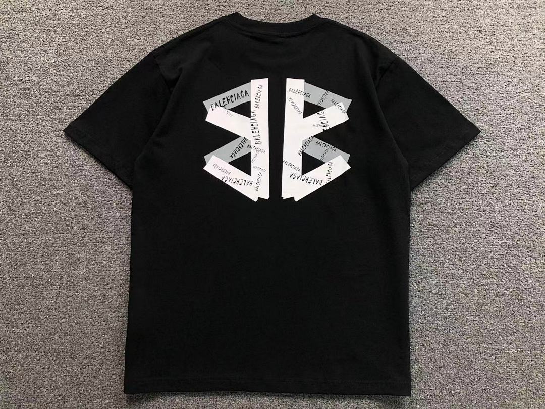 Balenciaga 115 B⭐L⭐⭐⭐IA⭐A T-SHIRT 124708104 (Im 170Cm 60Kg I Wear Size S In The Phot) - Image 10