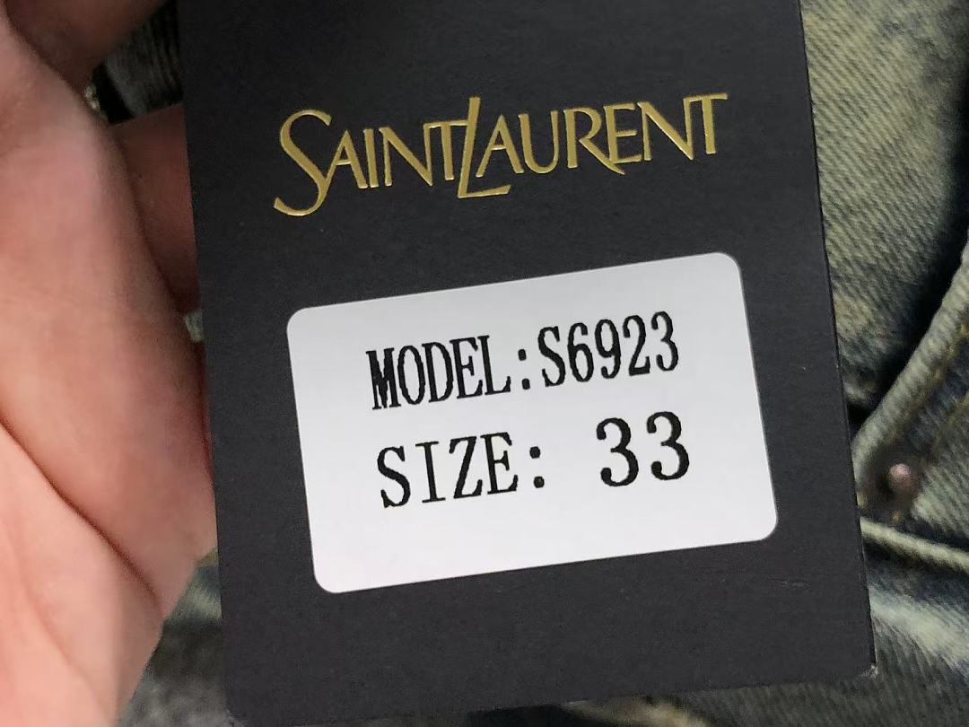 Saint Laurent 175 SA⭐⭐T ⭐⭐U⭐⭐NT TROUSRES 2207081601 S6923 (Im 170Cm 60Kg I Wear Size 33 In The Phot) - Image 23