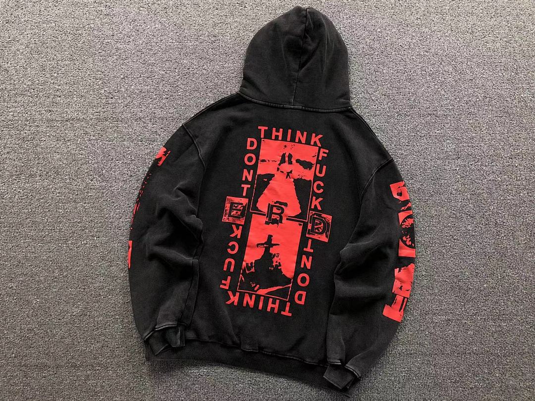 Chanel 135 ENFANTS RICHES DEPRIMES HOODIE 580706117 (Im 170Cm 60Kg I Wear Size S In The Phot) - Image 6