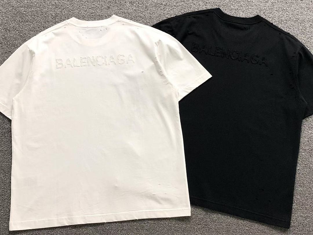 Balenciaga 98 B⭐L⭐⭐⭐IA⭐A T-SHIRT 5233020127 (Im 170Cm 60Kg I Wear Size XL In The Phot) - Image 6