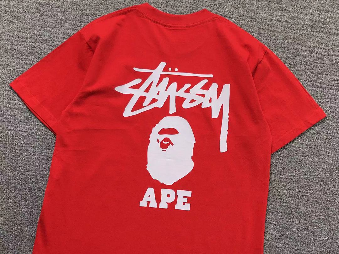 Bape 78 BAPE STUSSY T-SHIRT - Image 11