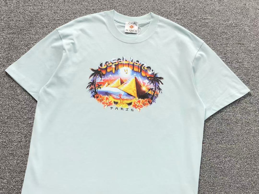 Casablanca 105 CASABLANCA T-SHIRT 52071805127 (Im 170Cm 60Kg I Wear Size L In The Phot) - Image 14