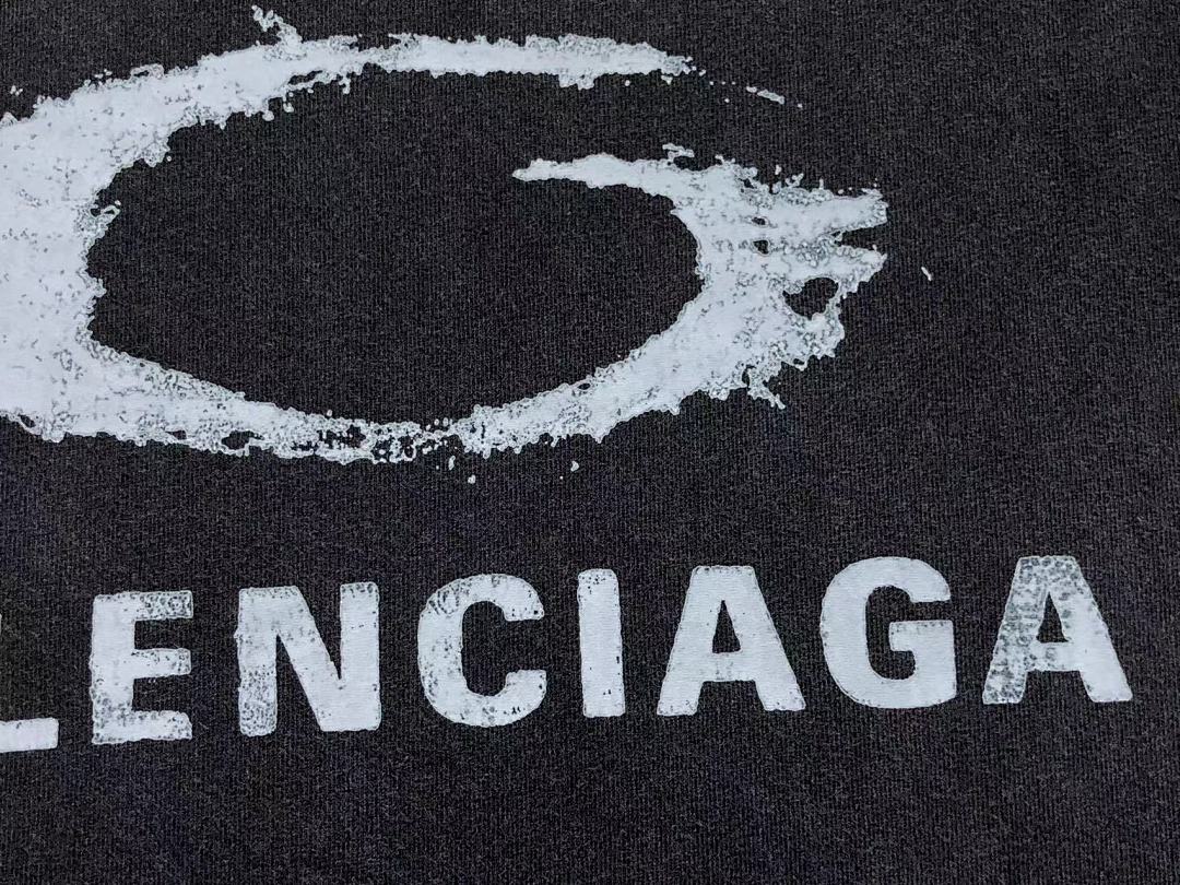 Balenciaga 98 B⭐L⭐⭐⭐IA⭐A T-SHIRT 5230505136 (Im 170Cm 60Kg I Wear Size XS In The Phot) - Image 10