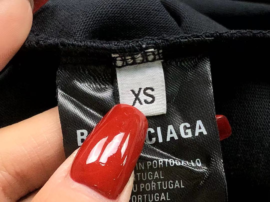 Balenciaga 139 B⭐L⭐⭐⭐IA⭐A T-SHIRT 42062006163 (Im 170Cm 60Kg I Wear Size XS In The Phot) - Image 16