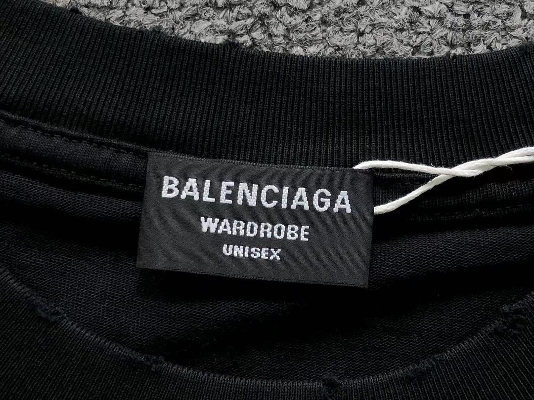 Balenciaga 125 B⭐L⭐⭐⭐IA⭐A T-SHIRT 3204303121 (Im 170Cm 60Kg I Wear Size M In The Phot) - Image 19