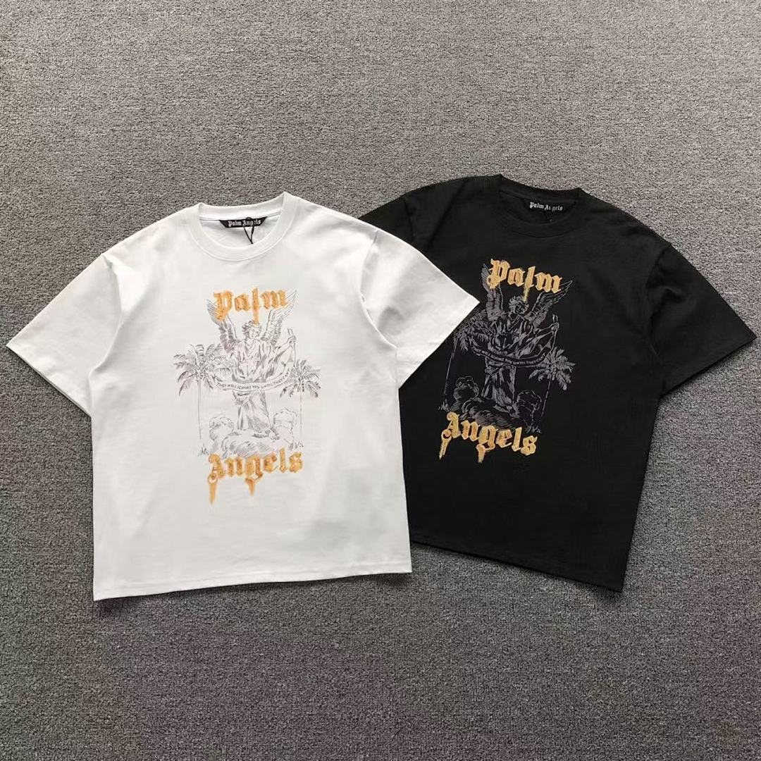 Palm Angels 78 PALM ANGELS T-SHIRT 41070128121 (Im 170Cm 60Kg I Wear Size S In The Phot)