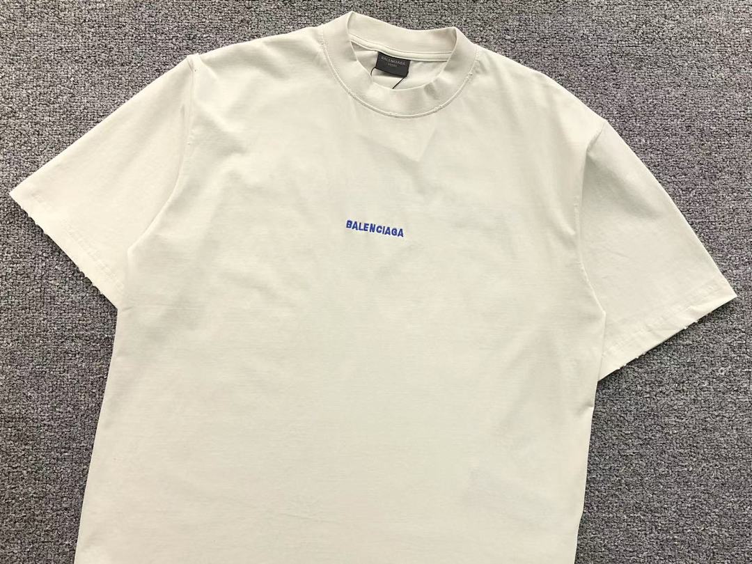 Balenciaga 128 B⭐L⭐⭐⭐IA⭐A T-SHIRT 3108082221 (Im 170Cm 60Kg I Wear Size S In The Phot) - Image 12