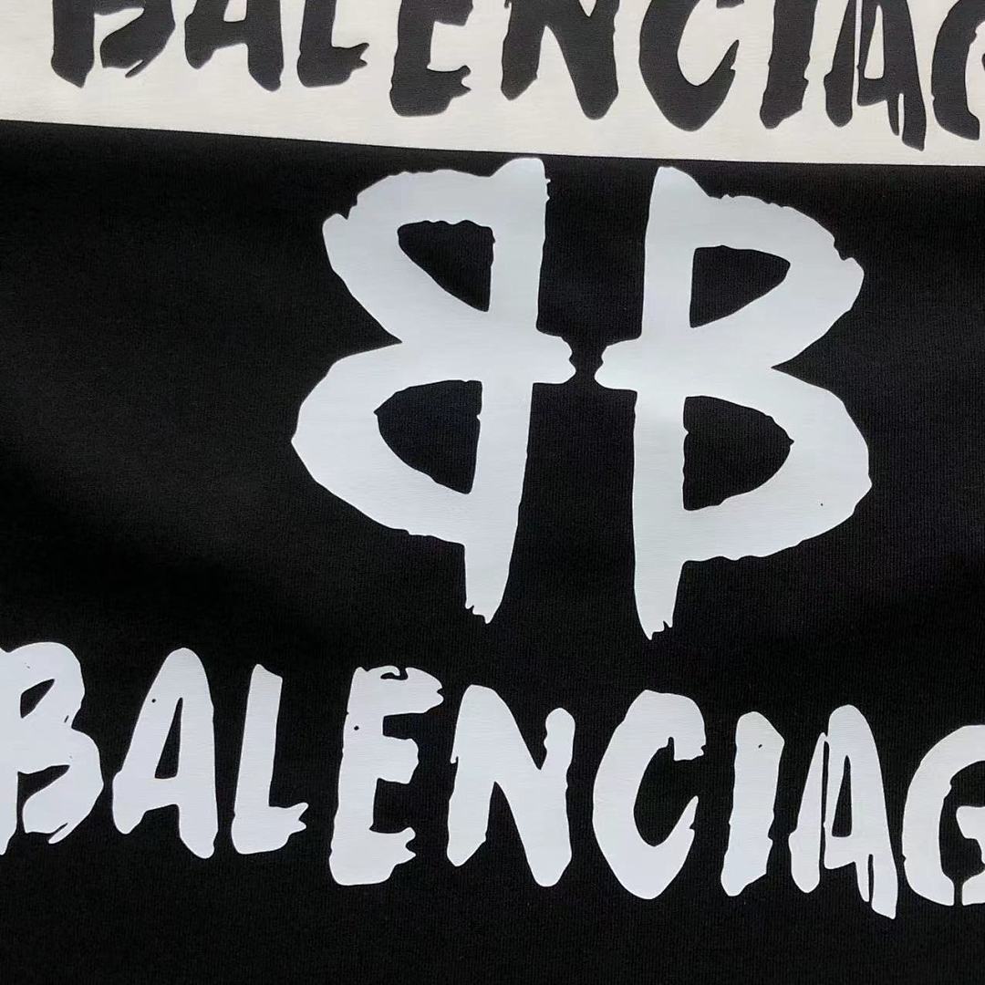Balenciaga 95 B⭐L⭐⭐⭐IA⭐A T-SHIRT 502172581 (Im 170Cm 57Kg I Wear Size 1 In The Phot) - Image 14