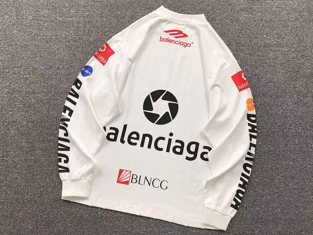 Balenciaga 148 B⭐L⭐⭐⭐IA⭐A LONG SLEEVED 312110817 (Im 170Cm 57Kg I Wear Size XS In The Phot) - Image 14