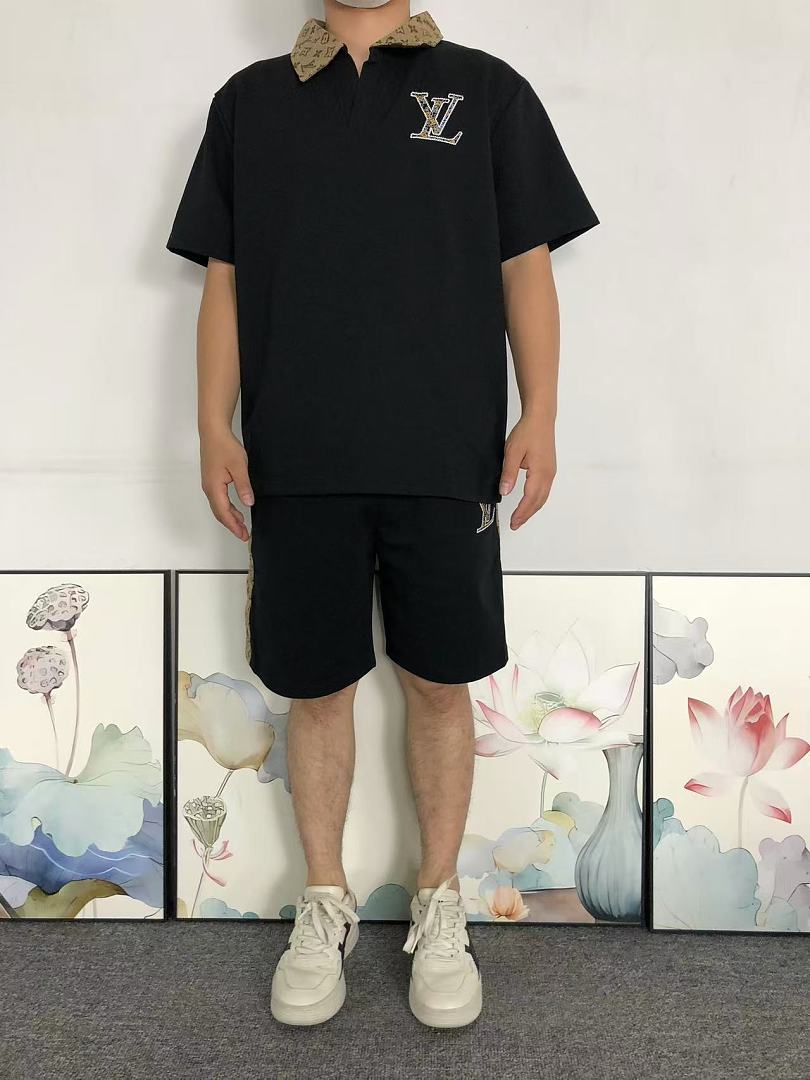 Louis Vuitton 218 L⭐ POLO SHORTS 5260201147 (Im 170Cm 60Kg I Wear Size L In The Phot) - Image 4