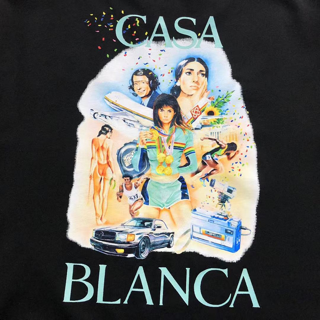Casablanca 85 CASABLANCA T-SHIRT 311120632 (Im 170Cm 57Kg I Wear Size M In The Phot) - Image 10