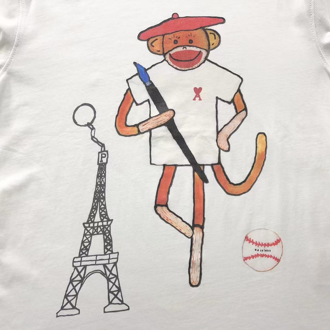 AMI 138 AMI T-SHIRT 22042344001 (Im 170Cm 60Kg I Wear Size S In The Phot) - Image 15
